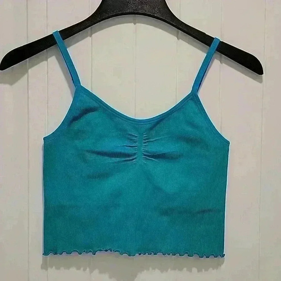 Spiritual Gangster Seamless Crop Top Size M/L - Picture 1 of 5